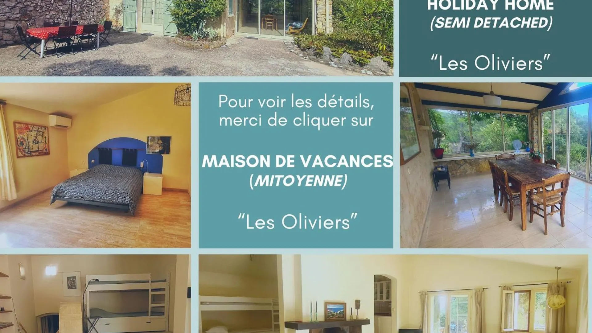 Hébergement de vacances Gites Les Dryades, Au Calme, Entre Oliviers Et Piscine Salernes